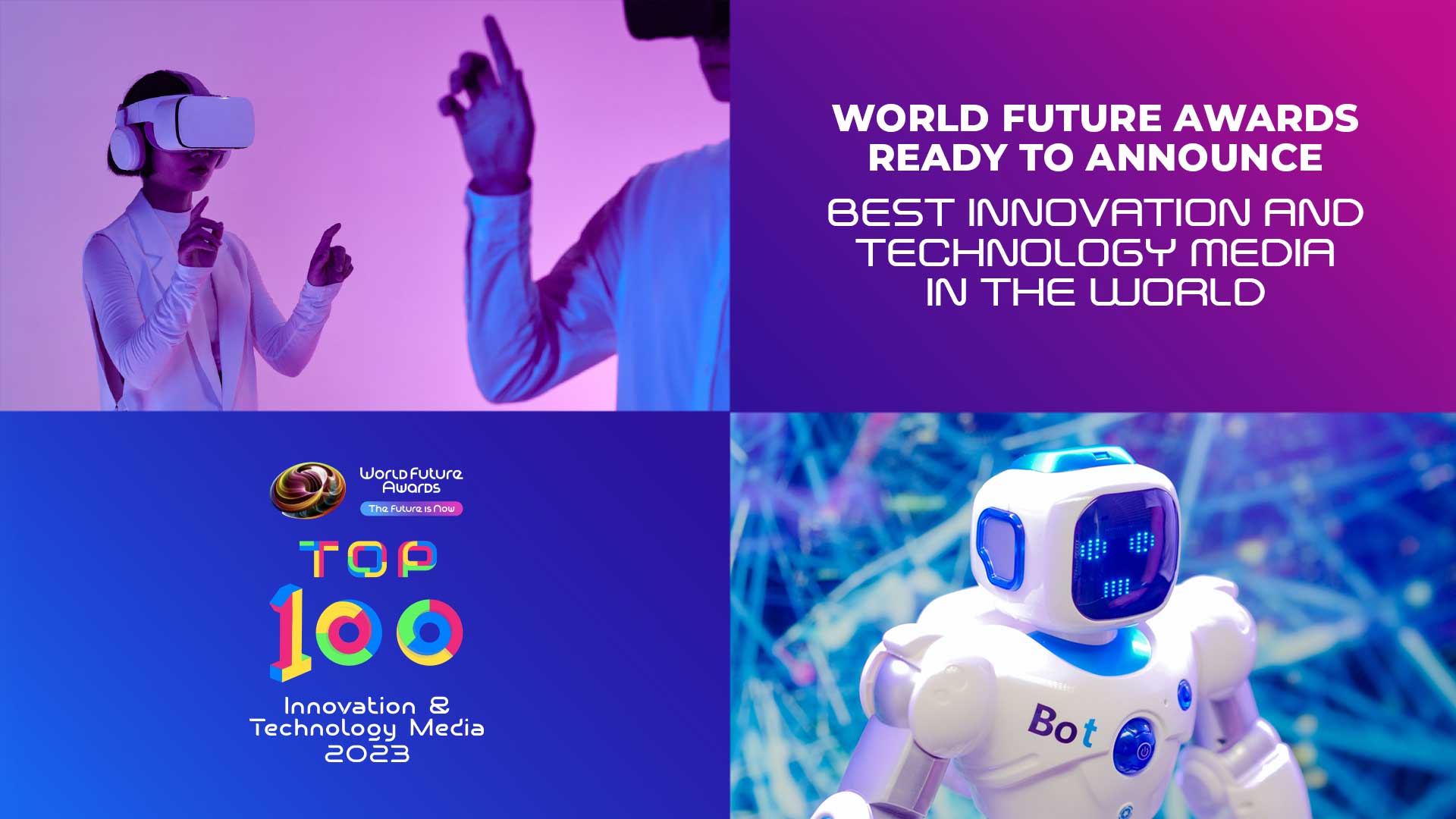 World Future Awards Presents the TOP 100 Innovatiоn and Technology Media in the World 2023