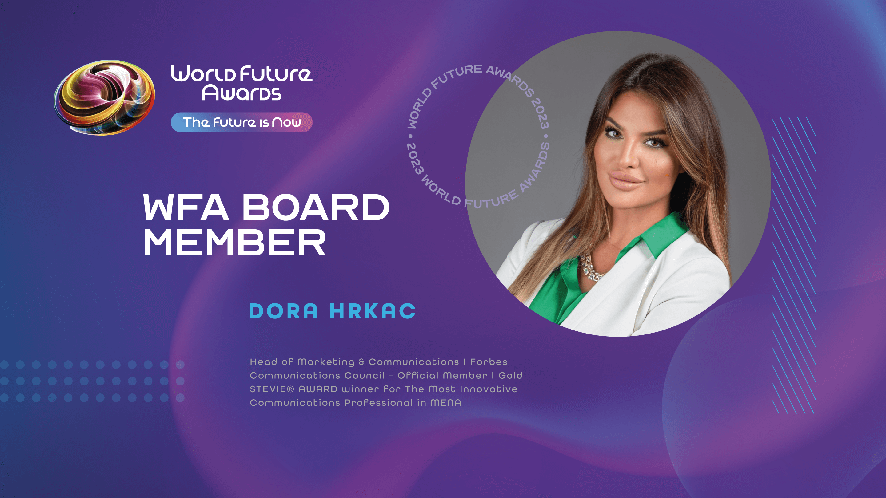 Dora Hrkac – The Small Factory of Great Ideas – WFA’s Newest Board Member